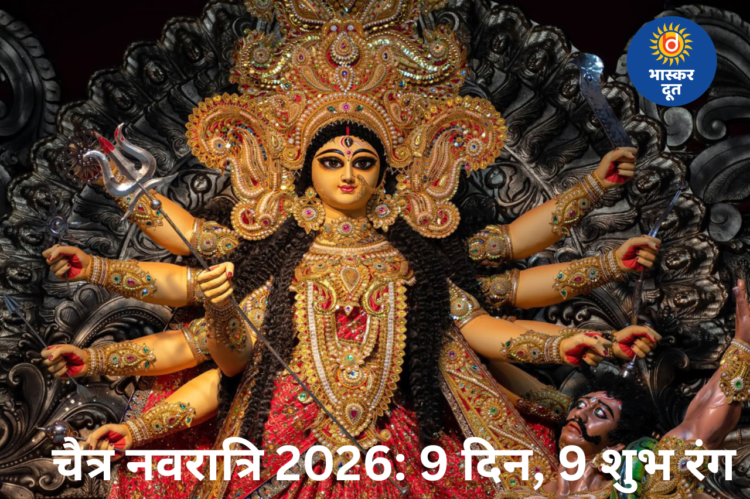 चैत्र नवरात्रि 2026: 9 दिन, 9 रंगों का महत्व, जानें किस दिन कौन सा रंग पहनना होता है शुभ
