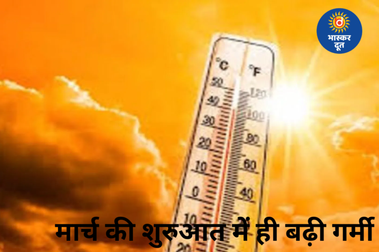 मार्च के दूसरे हफ्ते में बढ़ी गर्मी, राजस्थान में पारा 40°C पार; कई राज्यों में बारिश और बर्फबारी का अलर्ट