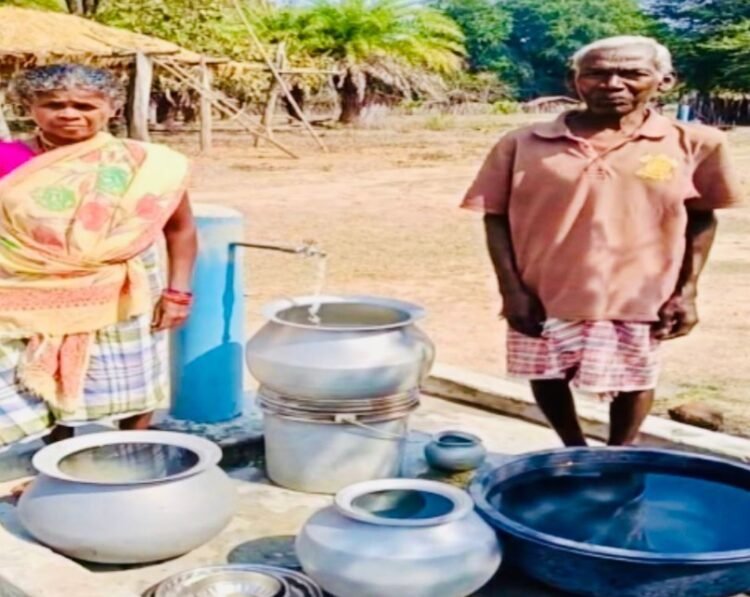 नक्सल प्रभावित सालातोंग में बहने लगी विकास की धारा