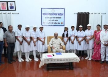 राज्यपाल से रेडक्रॉस प्रतिनिधियों ने की सौहार्दपूर्ण भेंट