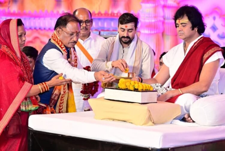 छत्तीसगढ़ की धरती के कण-कण में बसे हैं भगवान श्रीराम : मुख्यमंत्री श्री विष्णुदेव साय