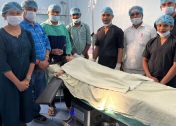 जिला चिकित्सालय मुंगेली में 03 वर्षीय मासूम के गले से सफल ऑपरेशन कर निकाला गया सिक्का