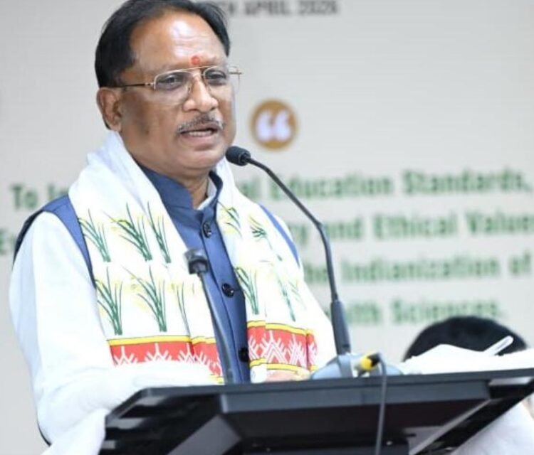 स्वस्थ नागरिक ही विकसित छत्तीसगढ़ की आधारशिला – स्वास्थ्य क्षेत्र में नवाचार को नई दिशा देगा वाइस चांसलर मीट-2026 : मुख्यमंत्री श्रीविष्णुदेव साय