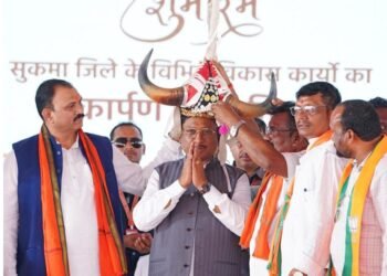 नक्सलमुक्त बस्तर में विकास की नई गूंज : मुख्यमंत्री श्री विष्णुदेव साय ने सुकमा को दी 308 करोड़ के विकास कार्यों की सौगात