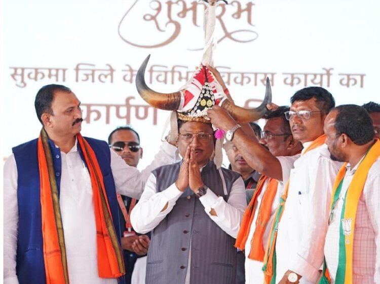 नक्सलमुक्त बस्तर में विकास की नई गूंज : मुख्यमंत्री श्री विष्णुदेव साय ने सुकमा को दी 308 करोड़ के विकास कार्यों की सौगात