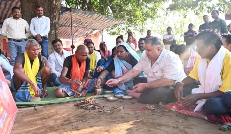 पर्यटन एवं संस्कृति मंत्री श्री राजेश अग्रवाल ने उदयपुर के मतरिंगा में शेड निर्माण का किया भूमिपूजन