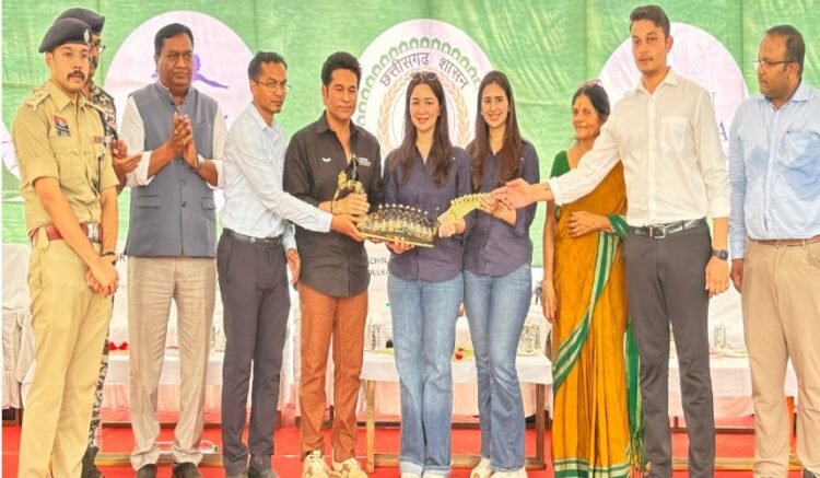 सचिन तेंदुलकर का बस्तर आगमन बदलते बस्तर की सशक्त पहचान : मुख्यमंत्री श्री विष्णुदेव साय