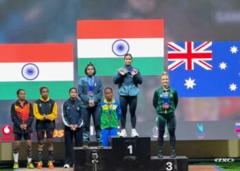 अंतरराष्ट्रीय वेटलिफ्टिंग टूर्नामेंट में ज्ञानेश्वरी यादव को गोल्ड मेडल