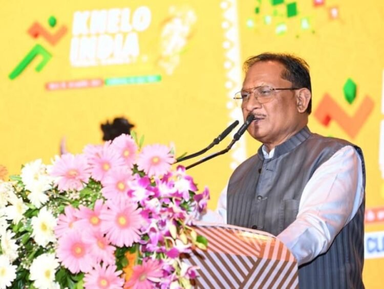 खेलो इंडिया ट्राइबल गेम्स का आयोजन जनजातीय प्रतिभाओं के लिए ऐतिहासिक और यादगार मंच – मुख्यमंत्री श्री विष्णुदेव साय