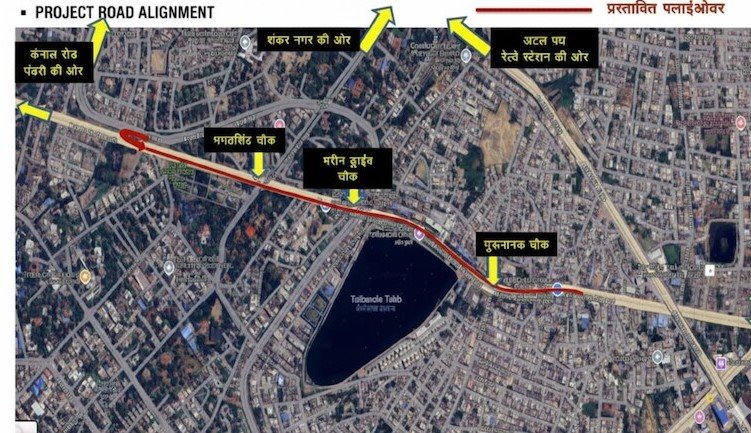 राजधानी रायपुर में इस साल बनेंगे 4 फ्लाईओवर्स