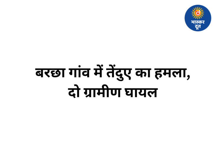 बरछा गांव में तेंदुए का आतंक, खेत में काम कर रहे दो ग्रामीणों पर हमला, गंभीर रूप से घायल