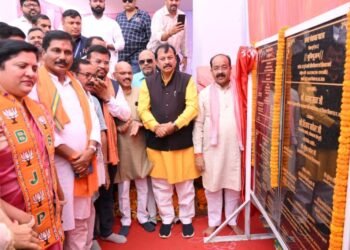 उप मुख्यमंत्री श्री अरुण साव ने 9.96 करोड़ के कार्यों का किया लोकार्पण-भूमिपूजन