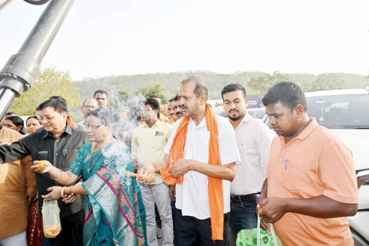 सर्वमंगला पुल सड़क का डामरीकरण व सुदृढ़ीकरण कार्य प्रारंभ
