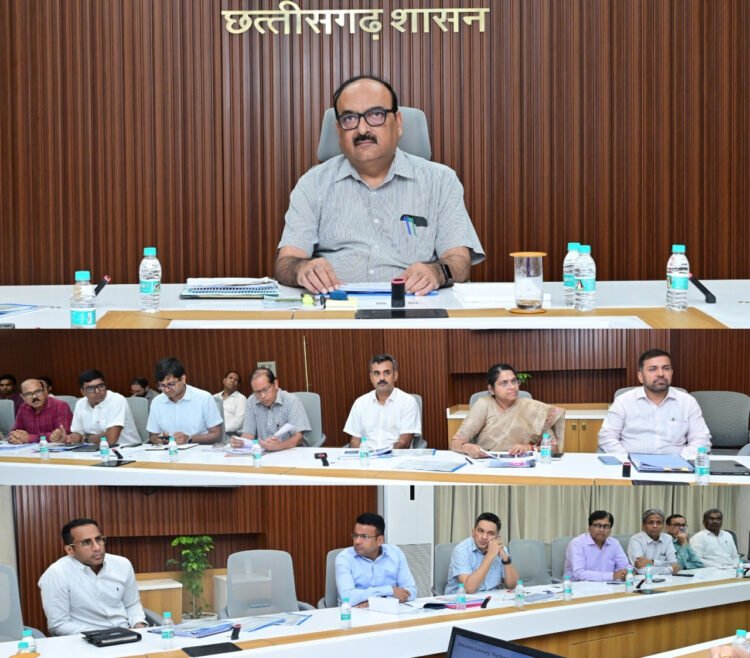 छत्तीसगढ़ में बुनियादी ढांचे का होगा कायाकल्प- मुख्य सचिव की अध्यक्षता में करोड़ों की नवीन परियोजनाओं को दी हरी झंडी