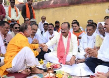उप मुख्यमंत्री श्री अरुण साव ने हायर सेकंडरी स्कूल भवन का किया भूमिपूजन