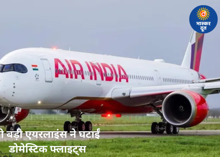 इंडिगो और एयर इंडिया ने घटाईं घरेलू उड़ानें, जून से कई रूटों पर कम होंगी फ्लाइट्स