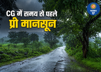 समय से पहले एक्टिव हुआ प्री मानसून, रायपुर समेत कई जिलों में झमाझम बारिश