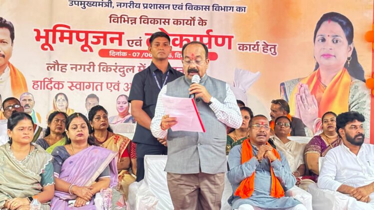 स्वच्छता, पेयजल, सड़क, अधोसंरचना और नागरिक सुविधाएं बढ़ाने प्रमुखता से किये जा रहे काम – श्री अरुण साव