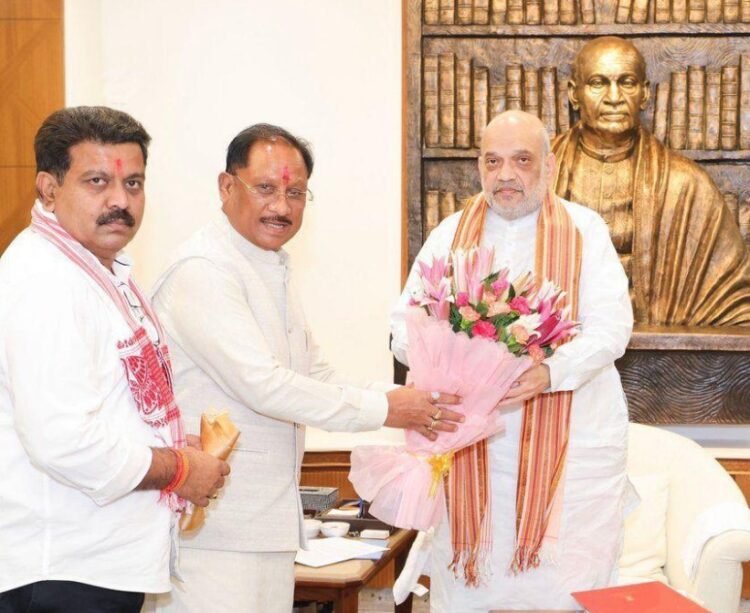 छत्तीसगढ़ में अखिल भारतीय आयुर्वेद संस्थान के स्थापना का प्रस्ताव, अमित शाह से मिले मुख्यमंत्री विष्णुदेव साय