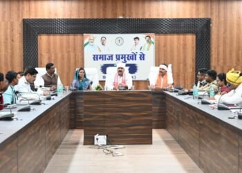 नक्सल मुक्त बस्तर के नव निर्माण में समाज निभाए अग्रणी भूमिका : उप मुख्यमंत्री श्री विजय शर्मा