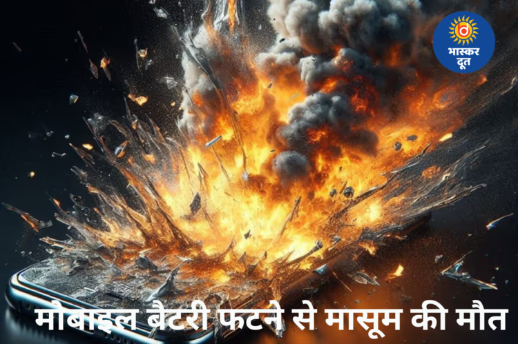 खेलते-खेलते आग में डाली मोबाइल बैटरी, धमाके में 1 साल के मासूम की दर्दनाक मौत