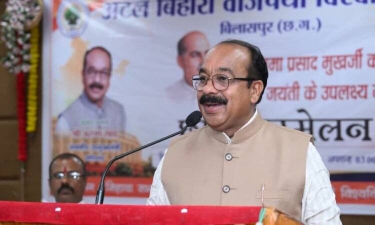 डॉ. श्यामा प्रसाद मुखर्जी का राष्ट्र के प्रति समर्पण हर पीढ़ी के लिए प्रेरणा : श्री अरुण साव