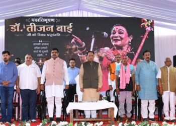 लोककला की महान साधिका डॉ. तीजन बाई की स्मृतियों को चिरस्थायी बनाएगी राज्य सरकार : मुख्यमंत्री श्री विष्णुदेव साय