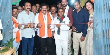 खैरागढ़ के ग्राम खौड़ा में नवनिर्मित पंचायत भवन का उप मुख्यमंत्री श्री विजय शर्मा ने किया लोकार्पण