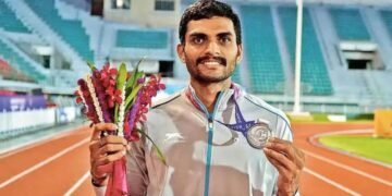 वित्त मंत्री श्री ओपी चौधरी ने राष्ट्रमंडल खेल 2026 में रजत पदक विजेता सरवेश कुशारे को दी बधाई