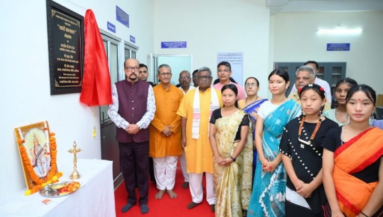 जनजातीय बालिकाओं के सर्वांगीण विकास का सशक्त माध्यम बनेगा शबरी वाचनालय -श्री डेका