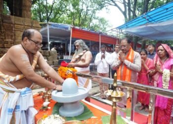 मुख्यमंत्री श्री विष्णुदेव साय ने भोरमदेव धाम में की पूजा-अर्चना, प्रदेश की सुख-समृद्धि के लिए की मंगलकामना