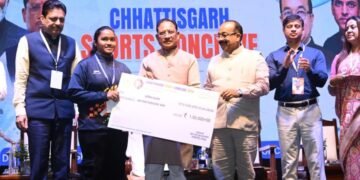मुख्यमंत्री श्री विष्णु देव साय छत्तीसगढ़ में पहली बार आयोजित स्पोर्ट्स कॉन्क्लेव में हुए शामिल