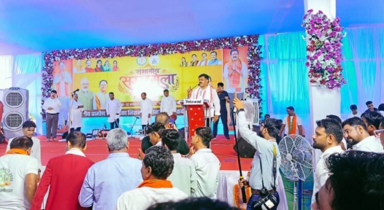 भोरमदेव सरस मेला में ठोस अपशिष्ट प्रबंधन नियम का पालन करने उपमुख्यमंत्री श्री विजय शर्मा की अपील