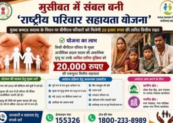 विशेष आलेख : मुसीबत में संबल बनी राष्ट्रीय परिवार सहायता योजना