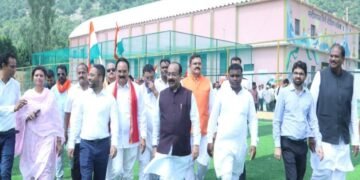 उप मुख्यमंत्री श्री अरुण साव ने बहुउद्देशीय मिनी स्टेडियम और इनडोर हॉल का किया लोकार्पण