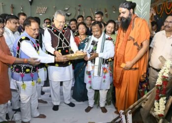 हरेली तिहार पर मुख्यमंत्री निवास में साकार हुई छत्तीसगढ़ की लोक संस्कृति, कृषि परंपरा और ग्रामीण जीवन की जीवंत झांकी