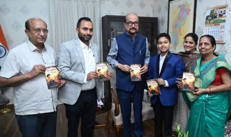 राज्यपाल श्री डेका ने 12 वर्षीय छात्र मास्टर दिव्यांश की पुस्तक ‘थॉट्स अबाउट गॉड‘ का किया विमोचन