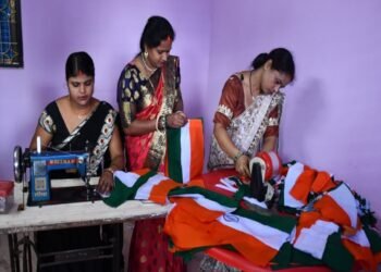 हर घर तिरंगा अभियान में महिलाओं की भागीदारी