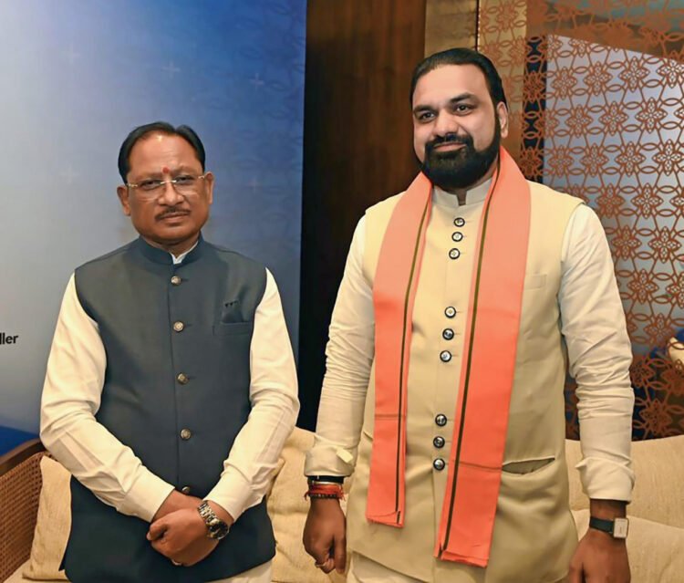 मुख्यमंत्री श्री विष्णुदेव साय ने बिहार के मुख्यमंत्री श्री सम्राट चौधरी से की नई दिल्ली में सौजन्य भेंट