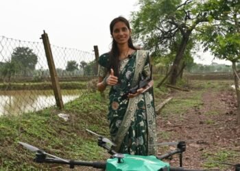 नमो ड्रोन दीदी आरती साहू: ड्रोन से साकार हुआ आत्मनिर्भरता का सपना