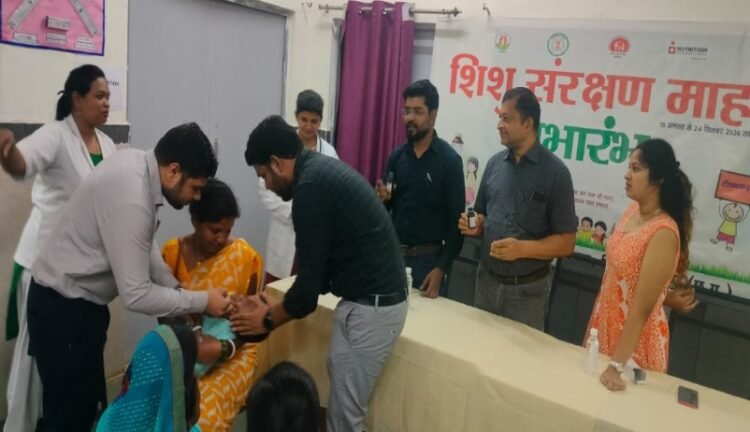 ’शिशु संरक्षण माह का शुभारंभ, बच्चों के स्वास्थ्य और पोषण पर रहेगा विशेष फोकस’