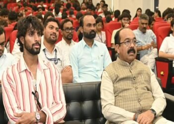 उप मुख्यमंत्री श्री अरुण साव ‘खेलो इंडिया संवाद’ कार्यक्रम में हुए शामिल