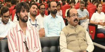 उप मुख्यमंत्री श्री अरुण साव ‘खेलो इंडिया संवाद’ कार्यक्रम में हुए शामिल