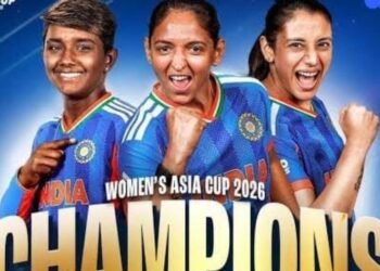 महिला टी-20 एशिया कप 2026 की चौंपियन बनी भारतीय टीम, वित्त मंत्री श्री ओपी चौधरी ने दी बधाई