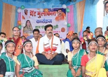 ग्राम छुई में ग्रामीणों के बीच पहुंचे उप मुख्यमंत्री श्री विजय शर्मा, सुनी समस्याएं और विकास की मांगों पर की घोषणाएं