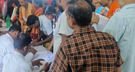 सेवा संकल्प अभियान के तहत पुसौर में यूडीआईडी कार्ड के लिए विशेष शिविर