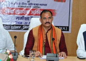 सेवा संकलल्प अभियान अंतर्गत सभी कार्यक्रमों का बेहतर आयोजन सुनिश्चित हो -कैबिनेट मंत्री श्री जायसवाल