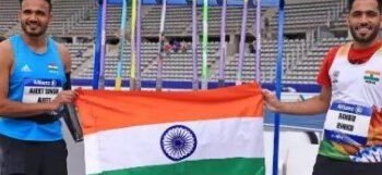 भाला फेंक में भारत का दोहरा परचम, रिंकू ने जीता स्वर्ण तो अजीत सिंह ने दिलाया रजत पदक