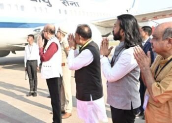 राष्ट्रपति द्रौपदी मुर्मु छत्तीसगढ़ प्रवास के पश्चात रायपुर से हुईं रवाना